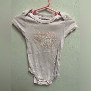 Calvin Klein Jeans 3 piece onesie set!